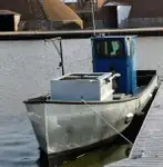 1990 36' x 9.3' x 4.2' Steel Trapnetter/Minnow Boat