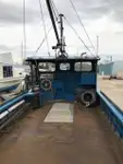36′ x 10′ Steel Trapnet Commercial Fishing Vessel, Nets and License