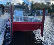 2022 33' x 12' Heavy Aluminum Work Boat