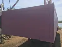 2000 25' X 7' 3' Foam Filled Flexi Float Barge