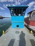 1985 35′ x 10’3 Steel Push Tug Powered by Detroit Diesel